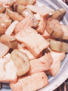 ~簡単厚揚げの肉味噌炒め~-レシピのメイン写真