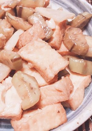 ～簡単厚揚げの肉味噌炒め～-レシピのメイン写真