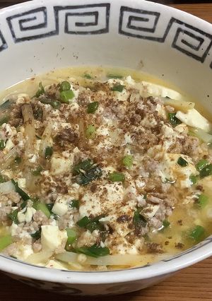 創味シャンタンで作る白麻婆豆腐-レシピのメイン写真