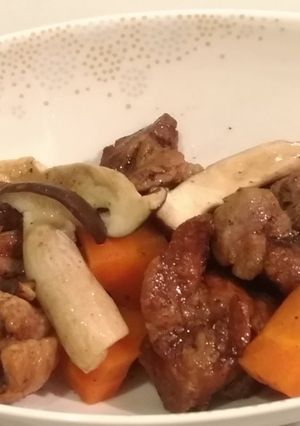 豚バラ肉のバルサミコビネガー煮込み-レシピのメイン写真