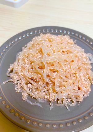 しらたきの明太子炒め-レシピのメイン写真