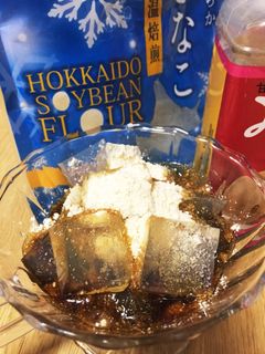 黒蜜きなこ寒天 ダイエット&デトックス-レシピのメイン写真