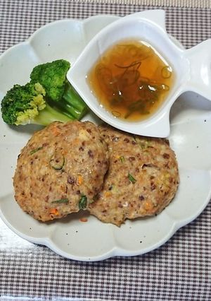 いわしのハンバーグ~和風ソース添え~-レシピのメイン写真