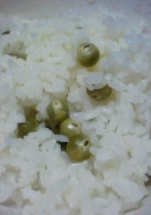 グリーンピースご飯◇春の味-レシピのメイン写真