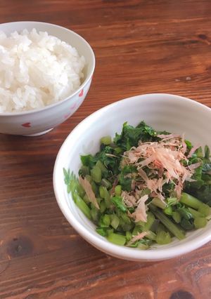 【ごはんのお供】葉わさびの白だし和え-レシピのメイン写真