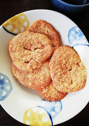 簡単クッキー☆胡麻風味★☆家庭用-レシピのメイン写真