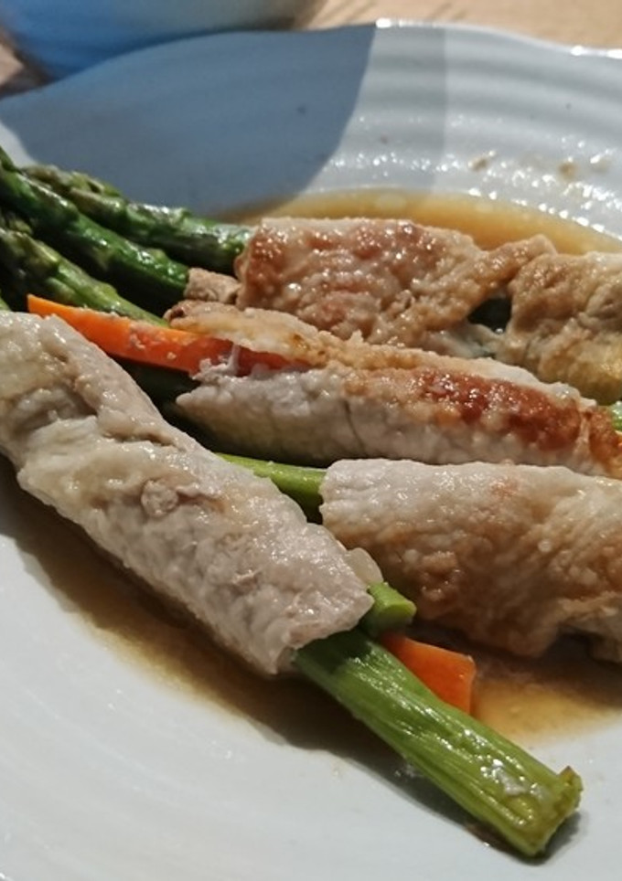 簡単‼️ まるごとアスパラ肉巻き-レシピのメイン写真