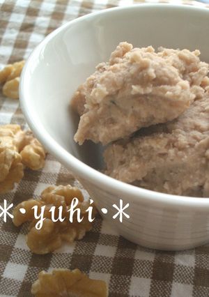 食感楽しい☆クルミあん-レシピのメイン写真