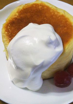 泡立て不要☆ふわふわホットケーキ-レシピのメイン写真