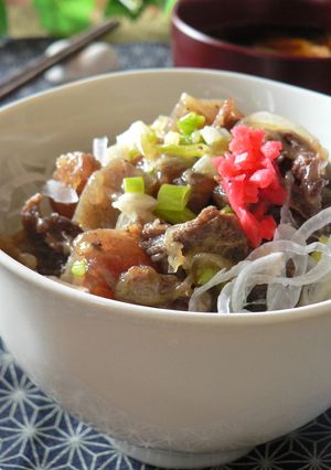 スジこん新タマ丼-レシピのメイン写真