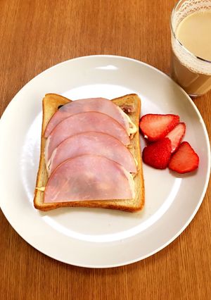 朝ごはんに！トースト☆-レシピのメイン写真