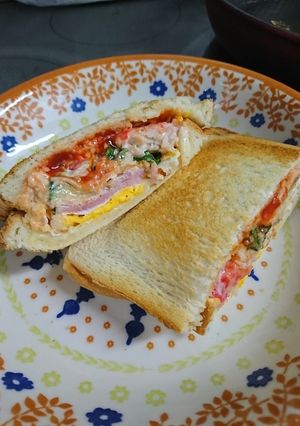 ホットサンド-レシピのメイン写真