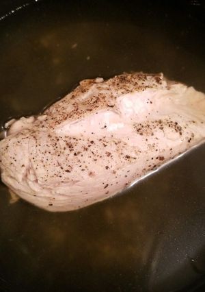 サラダチキンに♪蒸し茹で鶏胸肉-レシピのメイン写真