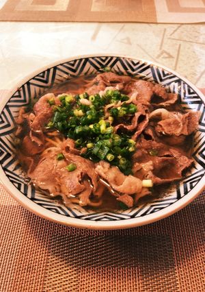 肉そば-レシピのメイン写真