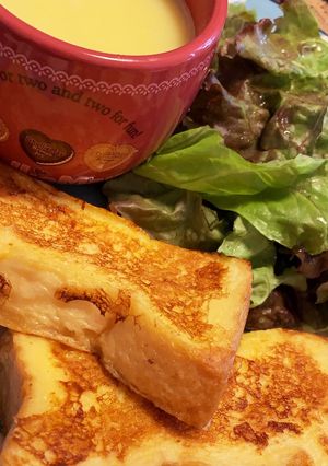 美味しい食パンで！簡単フレンチトースト-レシピのメイン写真