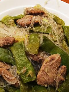 簡単中華・豚肉と野菜たっぷりの春雨炒め-レシピのメイン写真