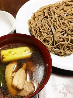 鴨南蛮ざる蕎麦-レシピのメイン写真