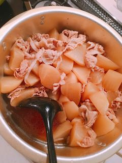 しみしみ大根と豚肉´Ꙫ`の煮物-レシピのメイン写真
