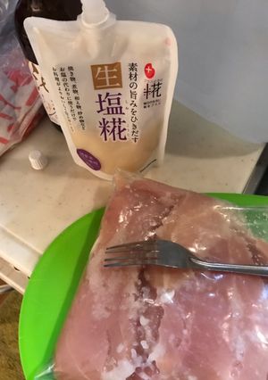 ささみ、鶏胸肉のサラダチキン-レシピのメイン写真