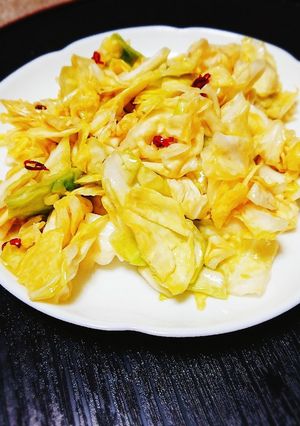 春キャベツのアツアツごま油がけ-レシピのメイン写真