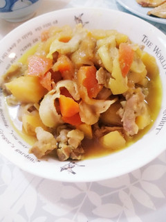簡単♪カレー風味の肉じゃが-レシピのメイン写真