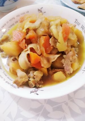 簡単♪カレー風味の肉じゃが-レシピのメイン写真