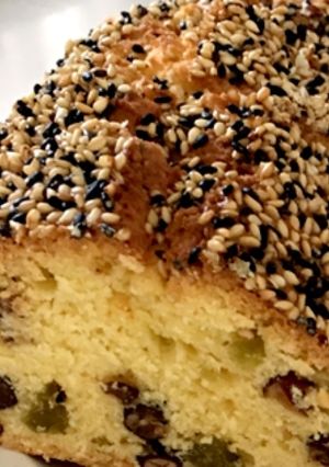甘納豆とゴマのパウンドケーキ-レシピのメイン写真