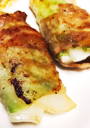 野菜と餅の豚バラ巻き-レシピのメイン写真