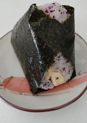 運動後の糖分補給に!しそチーズおにぎり☆-レシピのメイン写真