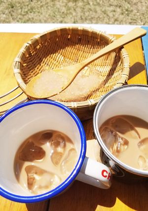 キャンプで✱タピオカロイヤルミルクティ-レシピのメイン写真