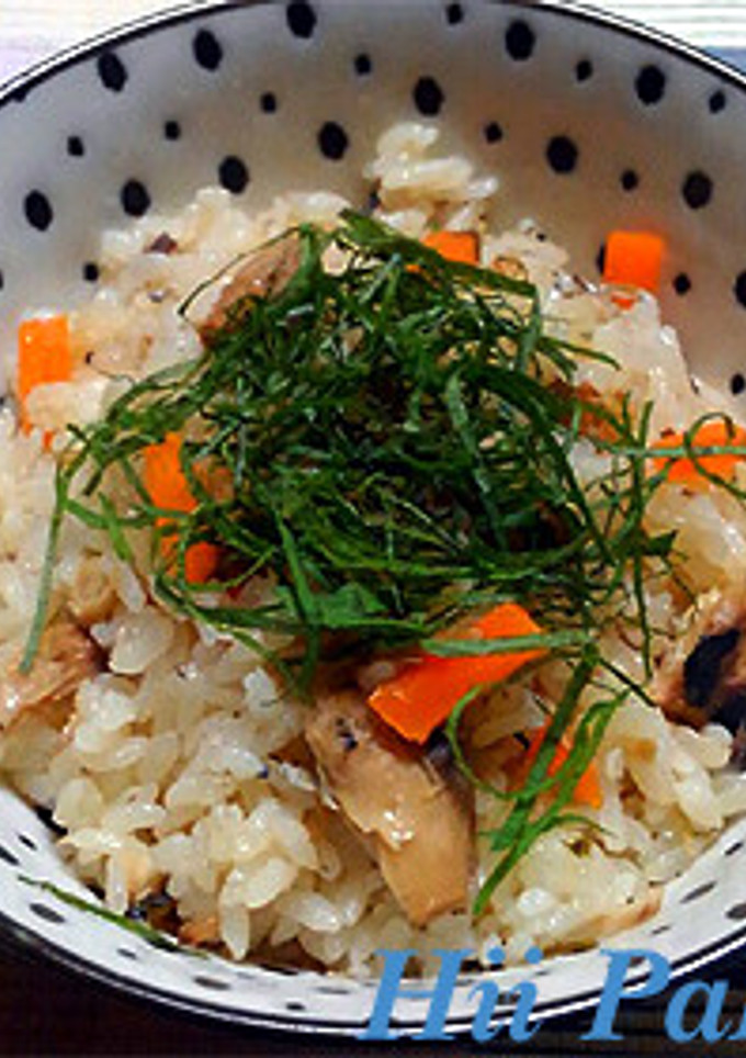 簡単！鯖缶の炊き込みご飯-レシピのメイン写真