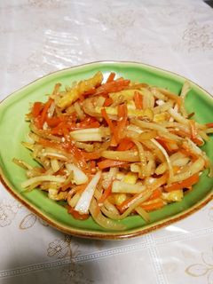 *大根の皮きんぴら*-レシピのメイン写真