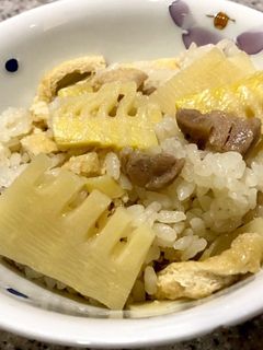 筍の炊き込みご飯-レシピのメイン写真