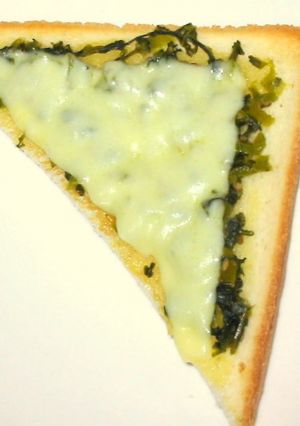 健康和風が嬉しい⑤高菜チーズトースト♡-レシピのメイン写真