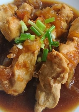 鶏肉と玉ねぎのトロトロ煮-レシピのメイン写真