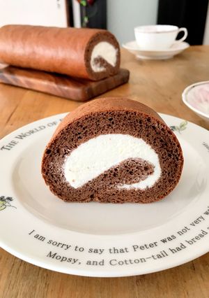 簡単チョコレートロール-レシピのメイン写真