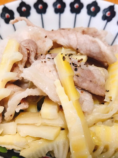 超簡単!たけのこと豚バラの出汁煮-レシピのメイン写真