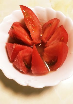 簡単トマトサラダ-レシピのメイン写真