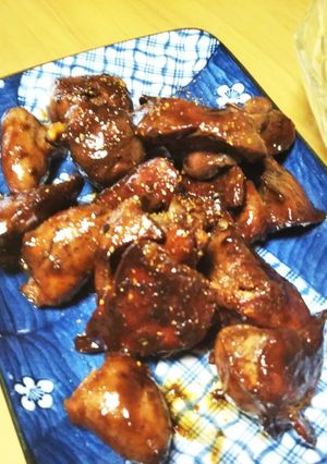 鶏レバーの甘辛煮-レシピのメイン写真