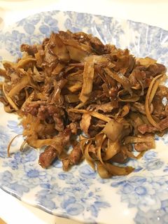 牛肉とごぼうのしぐれ煮-レシピのメイン写真