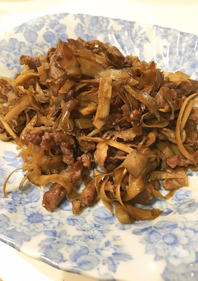 牛肉とごぼうのしぐれ煮-レシピのメイン写真