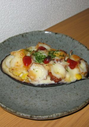 簡単＜米＞なすのチーズグラタン風-レシピのメイン写真