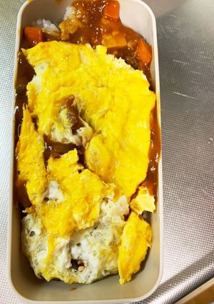 弁当一回分レンジドライカレー-レシピのメイン写真