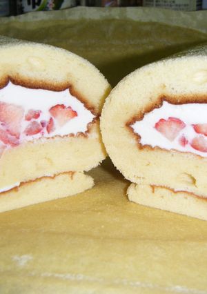 ヘルシーロールケーキ-レシピのメイン写真