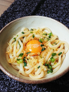 丸亀製麺風★釜玉うどん☆冷凍うどんで簡単-レシピのメイン写真