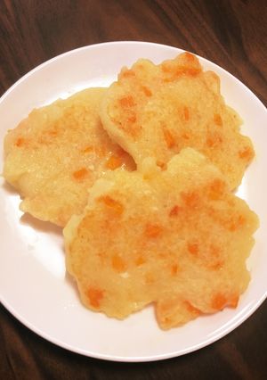 【離乳食 中期】豆腐と野菜のチーズおやき-レシピのメイン写真