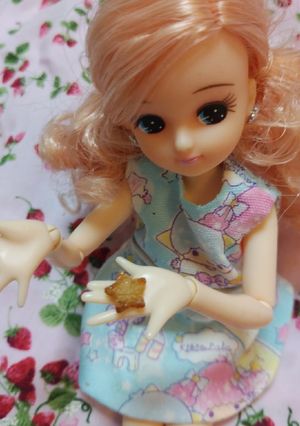 リカちゃんサイズ♡ラスク風ꕤ*.ﾟ-レシピのメイン写真
