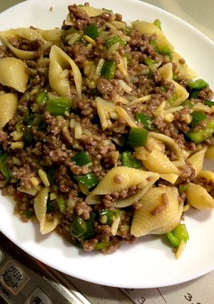 青椒肉絲なコンキリエ(ダイエット飯?)-レシピのメイン写真