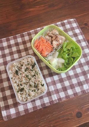 10分で♡鶏胸肉の塩麴グリル焼き弁当-レシピのメイン写真