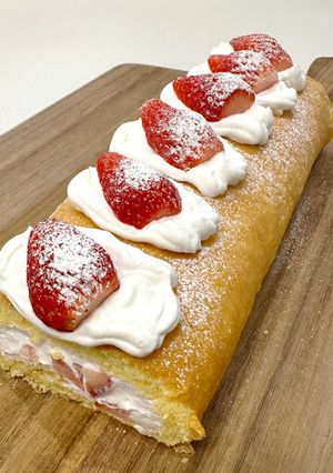 いちごの★ロールケーキ-レシピのメイン写真